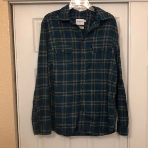 Men’s GOODFELLOW & CO Flannel NWOT Green